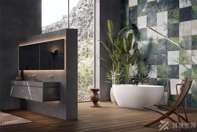 寻意空间：卫浴这几款装修风格让你“浴”罢不能