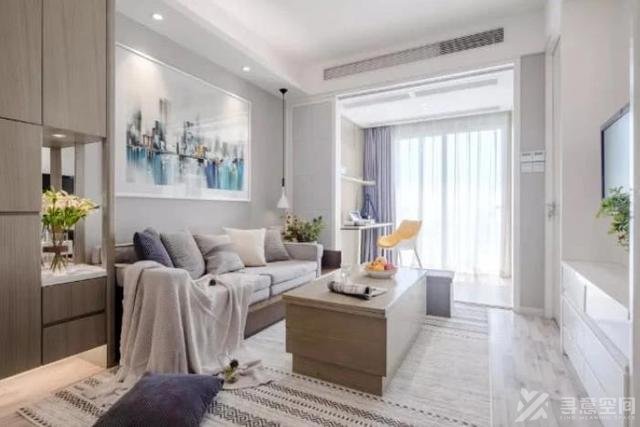 寻意空间：极致简约风格装修改造小蜗居精巧大气