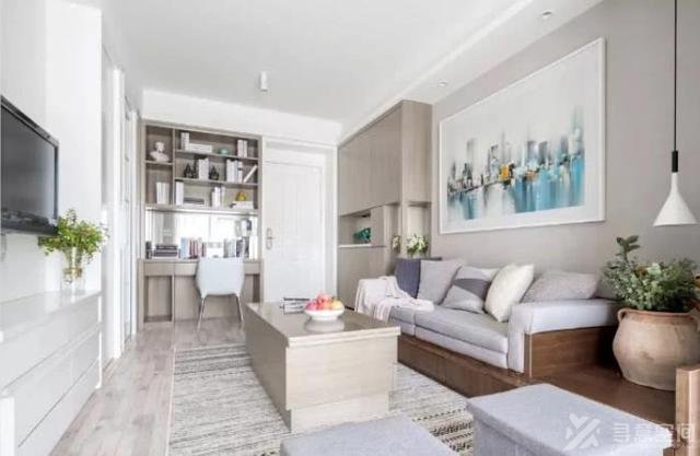 寻意空间：极致简约风格装修改造小蜗居精巧大气