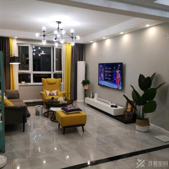 寻意空间：两局新房装修虽不豪华，但有烟火气