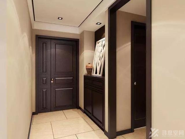 寻意空间：玄关门怎么装修 来看看这几种设计