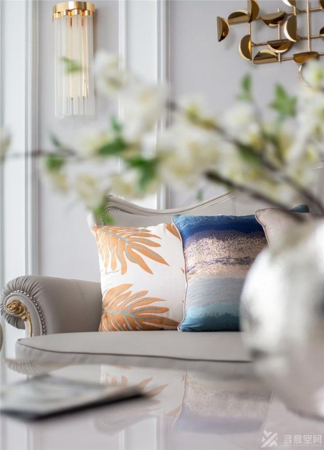 寻意空间：138平欧式装修设计 空间布局精致大气