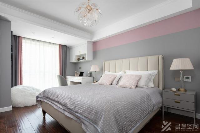 寻意空间：138平欧式装修设计 空间布局精致大气