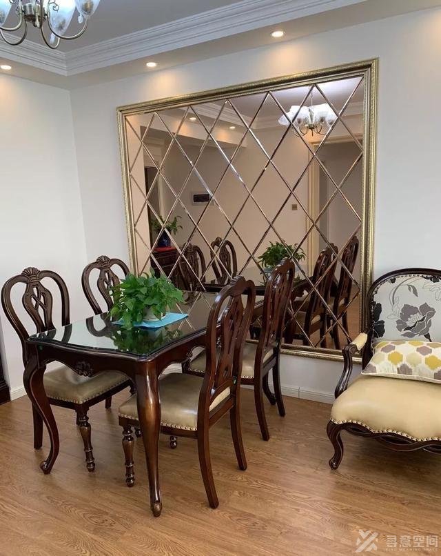 寻意空间：新房装修 美式混搭风格装修效果图