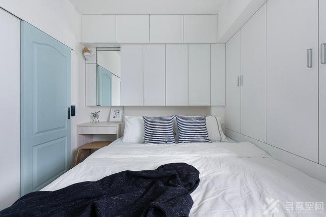 寻意空间：三居室户型装修 简单到极致的漂亮装修