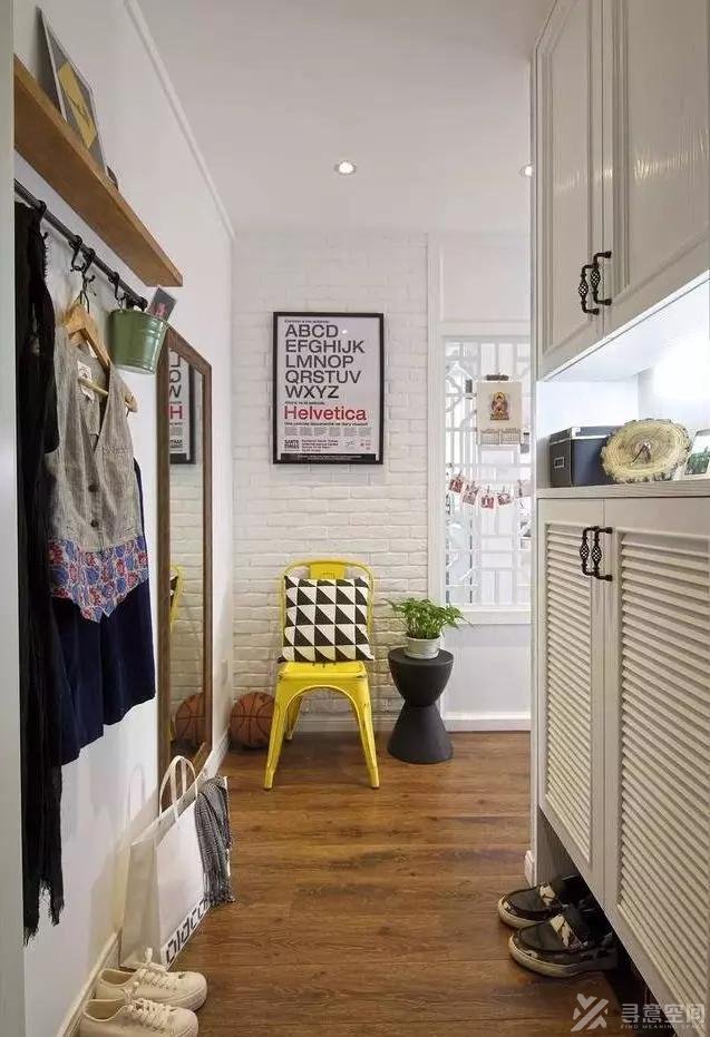 寻意空间：43㎡小户型装修 榻榻米地台+高层设计