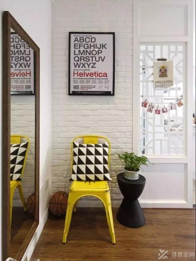 寻意空间：43㎡小户型装修 榻榻米地台+高层设计