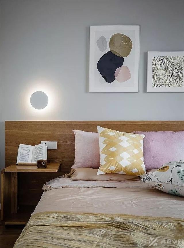 长沙家装效果图 90㎡三室 简约风格装修效果图