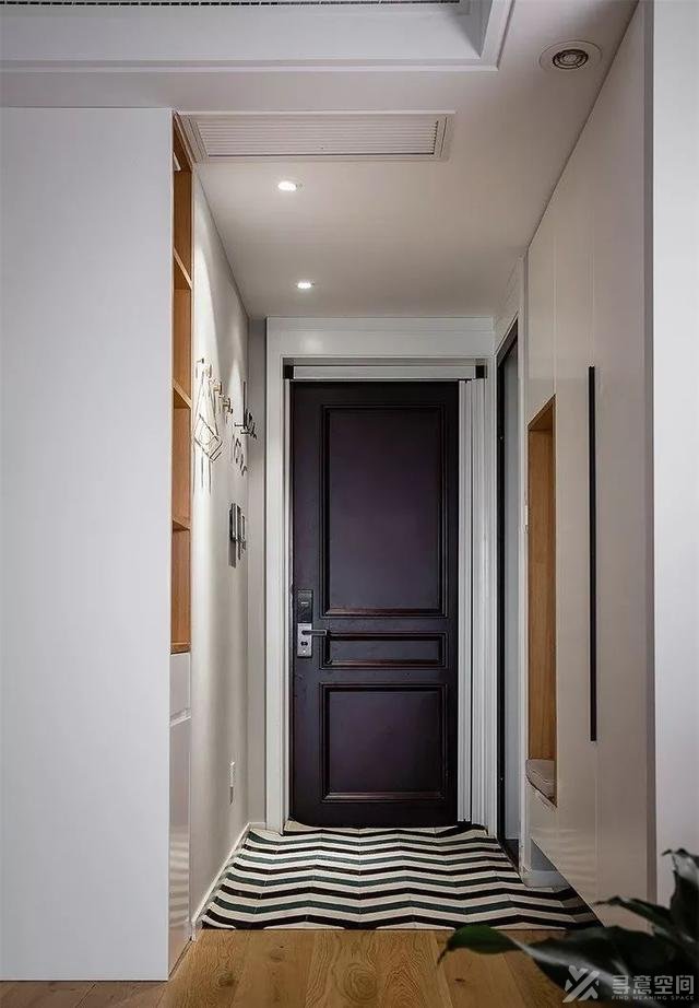 长沙家装效果图 90㎡三室 简约风格装修效果图