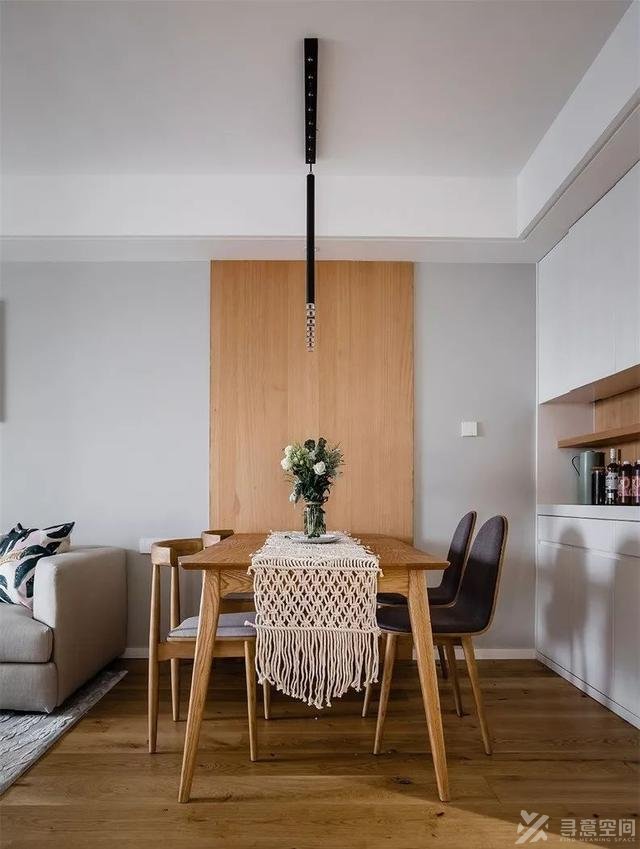 长沙家装效果图 90㎡三室 简约风格装修效果图