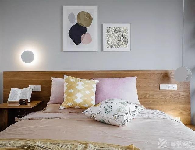 长沙家装效果图 90㎡三室 简约风格装修效果图