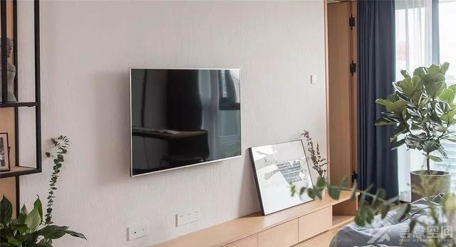 长沙家装效果图 90㎡三室 简约风格装修效果图