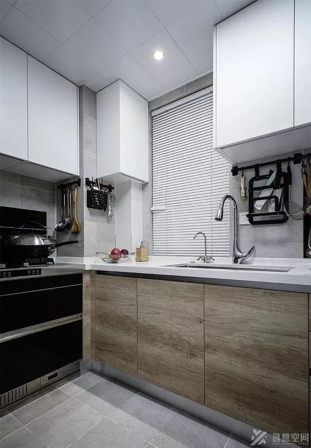 长沙家装效果图 90㎡三室 简约风格装修效果图