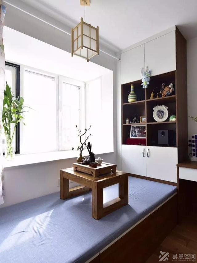 53平的小户型装修效果图 卧室做个飘窗地台安逸