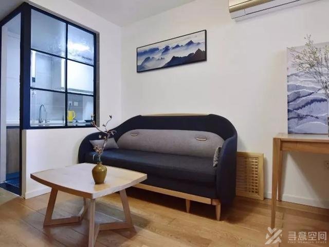 53平的小户型装修效果图 卧室做个飘窗地台安逸