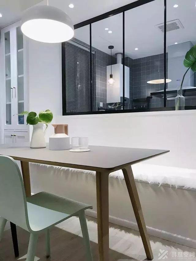 长沙家装效果图120平简约黑白装修设计 美观又实用