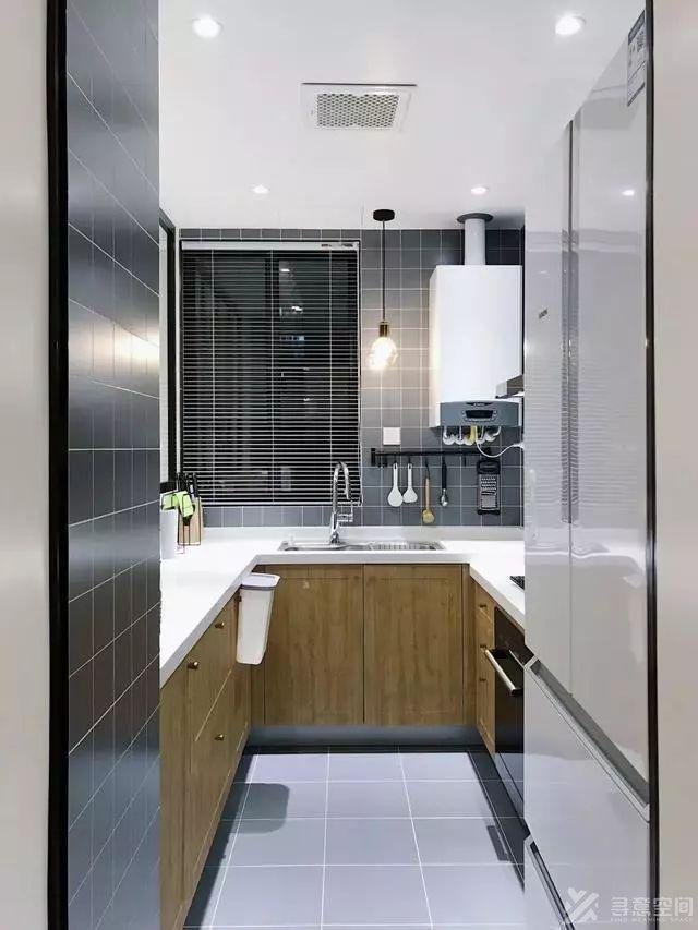 长沙家装效果图120平简约黑白装修设计 美观又实用