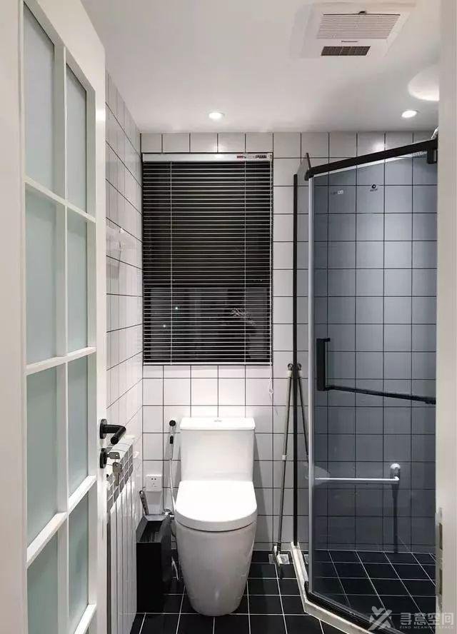 长沙家装效果图120平简约黑白装修设计 美观又实用