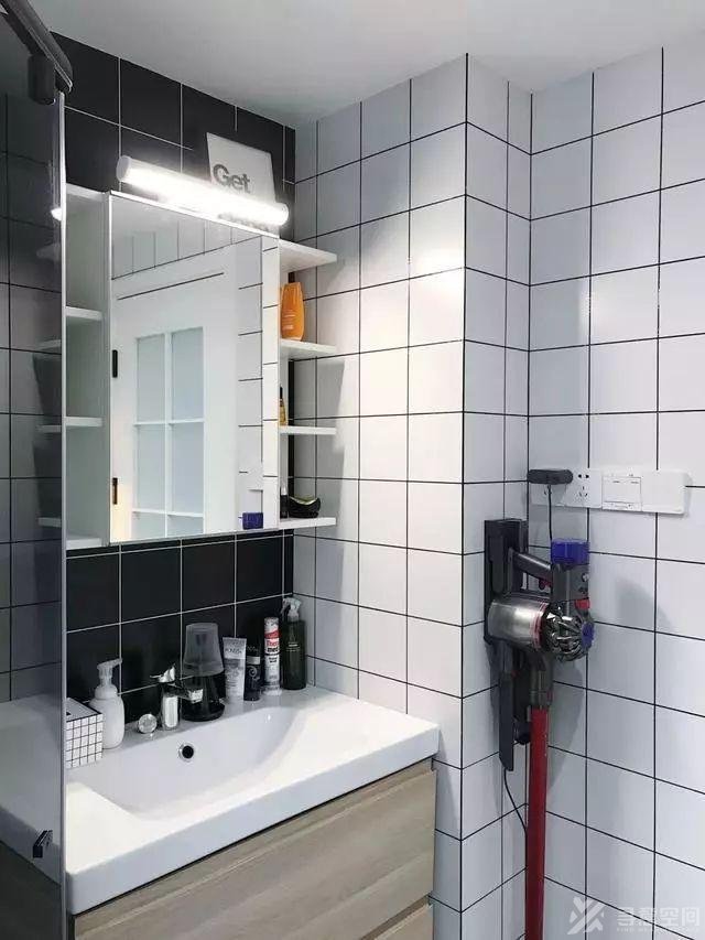 长沙家装效果图120平简约黑白装修设计 美观又实用