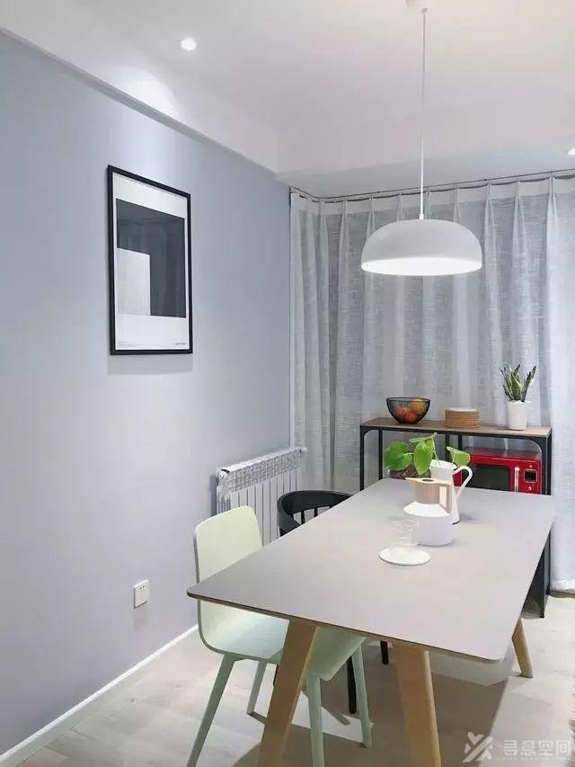 长沙家装效果图120平简约黑白装修设计 美观又实用