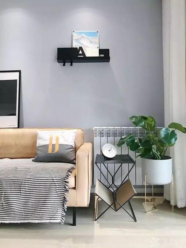 长沙家装效果图120平简约黑白装修设计 美观又实用