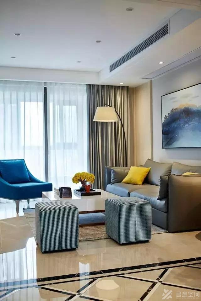 长沙家装效果图：100㎡三室两厅，你看他怎么装？