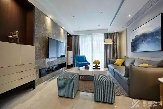 长沙家装效果图：100㎡三室两厅，你看他怎么装？