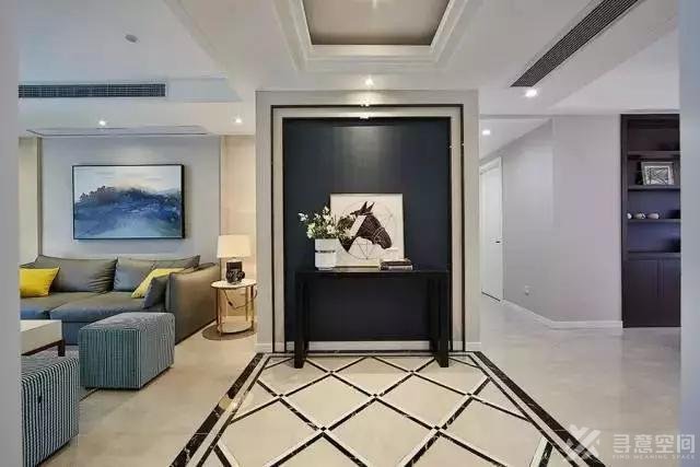 长沙家装效果图：100㎡三室两厅，你看他怎么装？