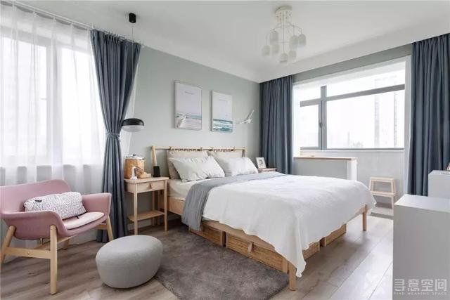 长沙装修效果图：70平三间房，这个小户型太惊艳