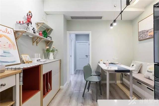 长沙装修效果图：70平三间房，这个小户型太惊艳