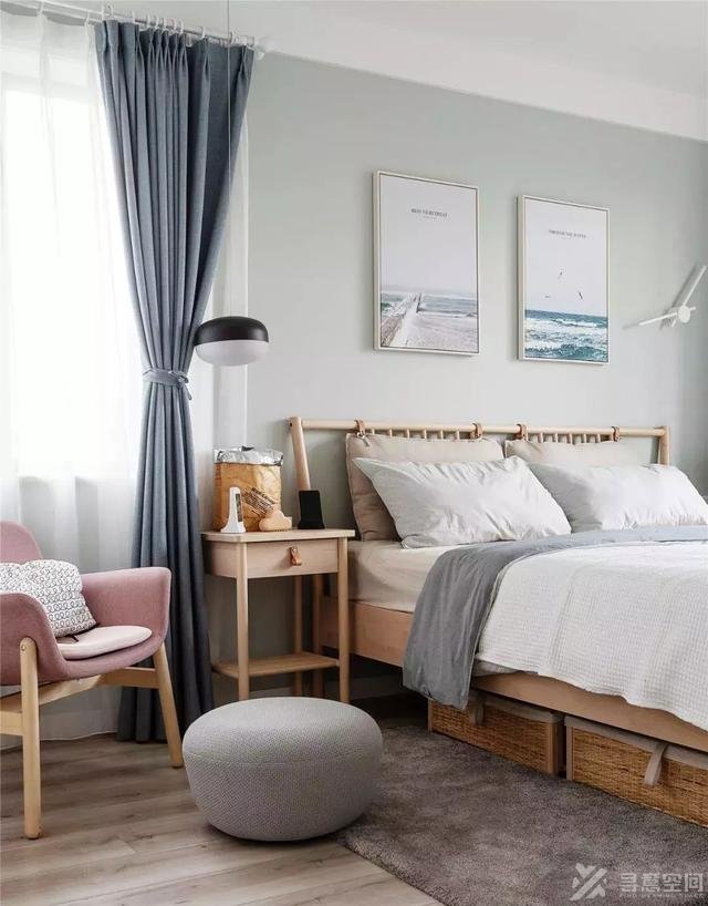 长沙装修效果图：70平三间房，这个小户型太惊艳