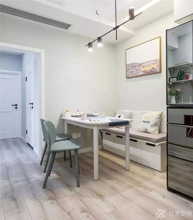 长沙装修效果图：70平三间房，这个小户型太惊艳