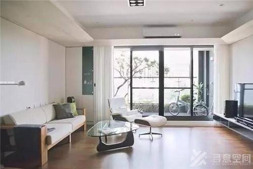 长沙装修效果图：90平米小户型装修实例 极简新居